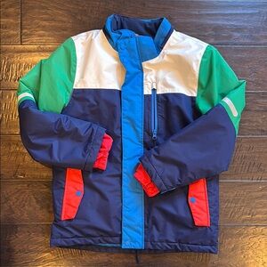 Mini Boden Colorful Kids Puffer Jacket